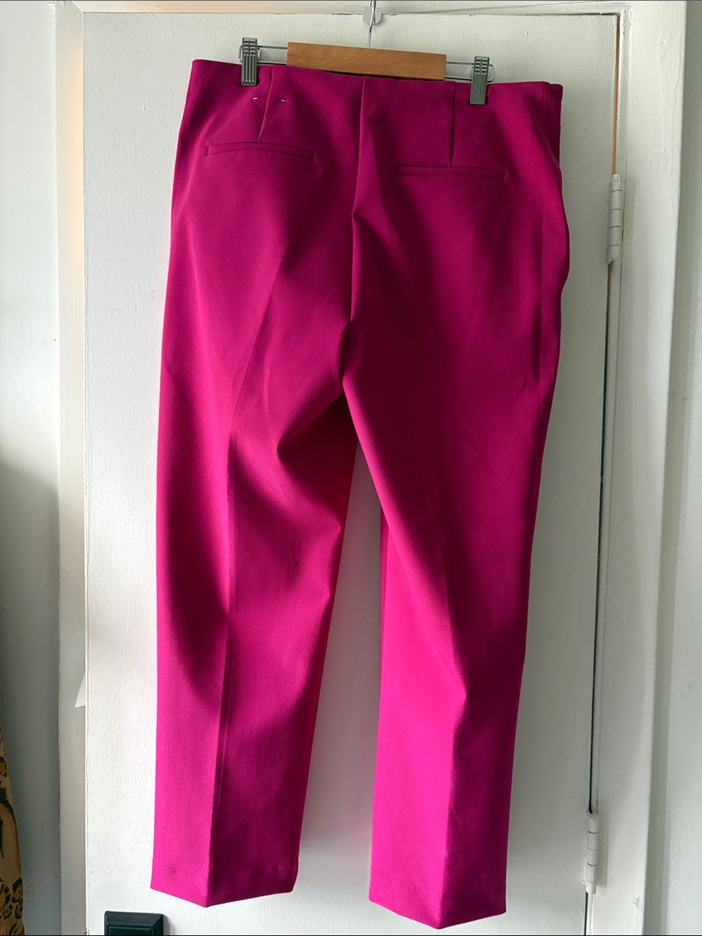 Rachel Zoe Fuchsia Pink Tailored Cropped Pants